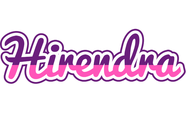 Hirendra cheerful logo
