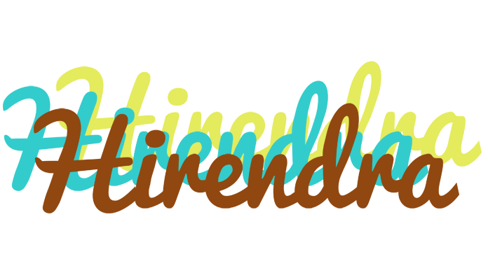 Hirendra cupcake logo