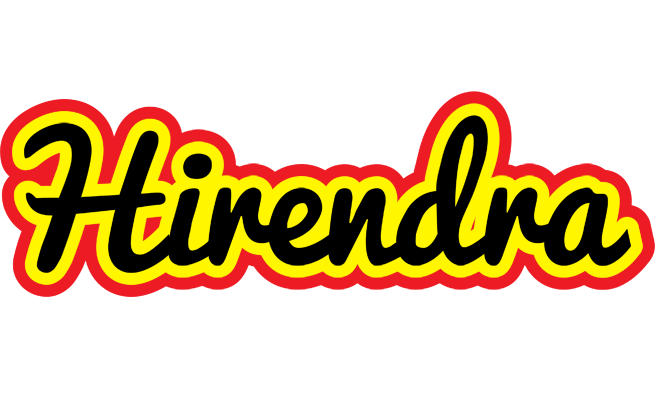 Hirendra flaming logo