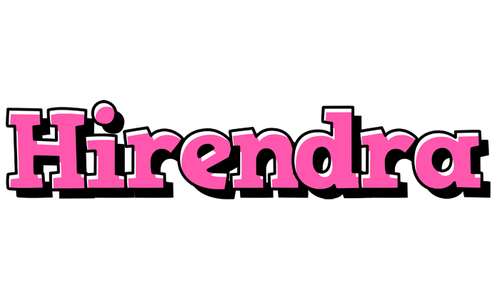 Hirendra girlish logo