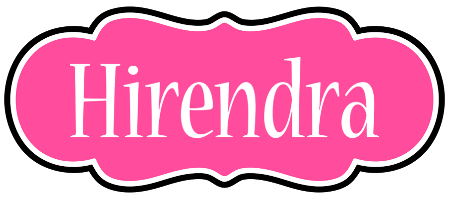 Hirendra invitation logo