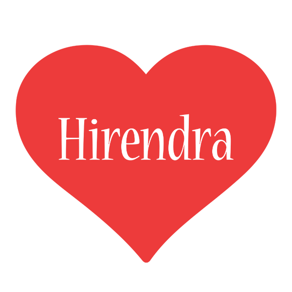 Hirendra love logo