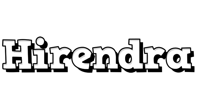 Hirendra snowing logo