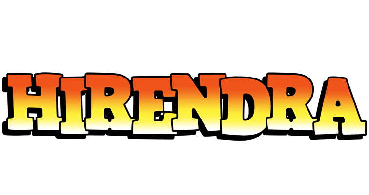 Hirendra sunset logo