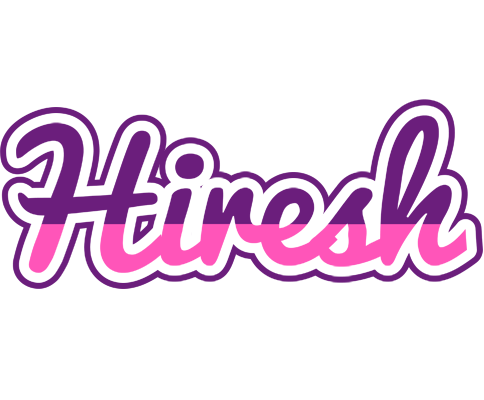 Hiresh cheerful logo