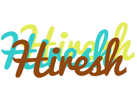 Hiresh cupcake logo