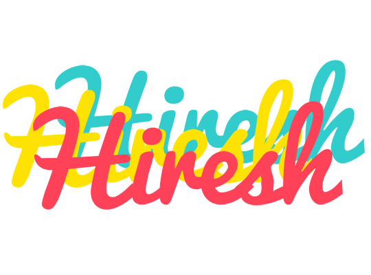 Hiresh disco logo