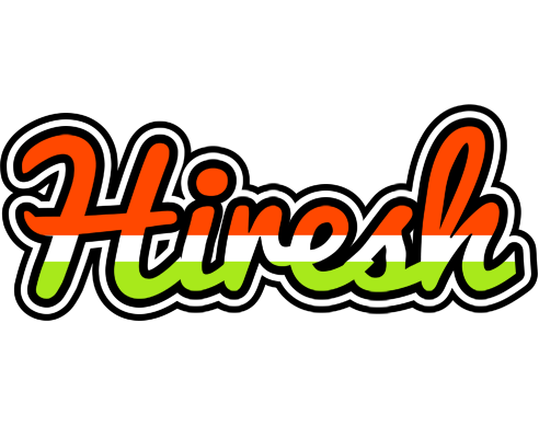 Hiresh exotic logo
