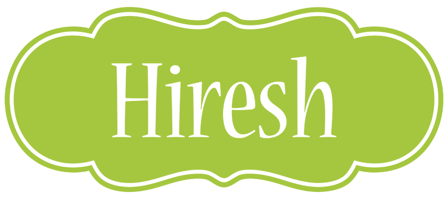 Hiresh family logo