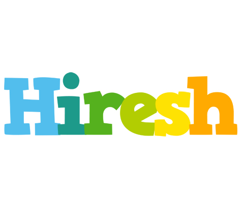Hiresh rainbows logo