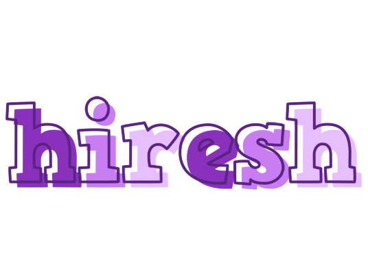 Hiresh sensual logo