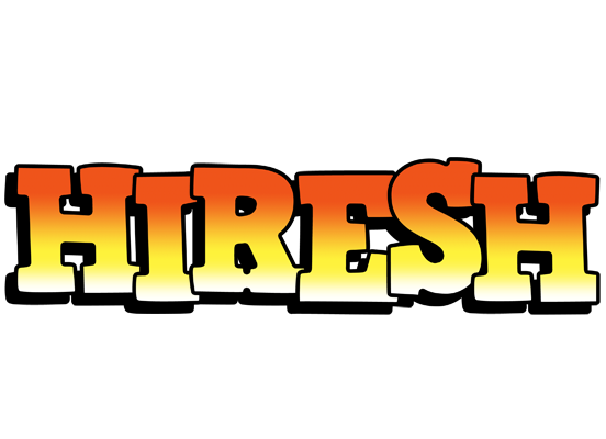 Hiresh sunset logo