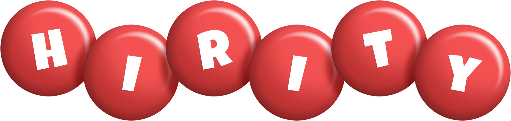Hirity candy-red logo
