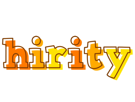 Hirity desert logo