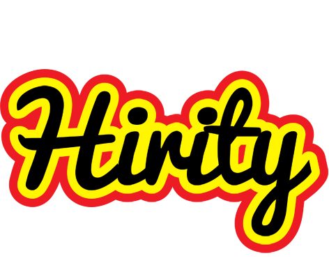 Hirity flaming logo