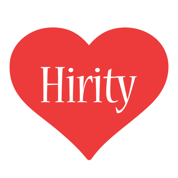 Hirity love logo