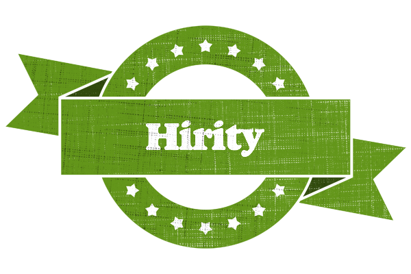Hirity natural logo