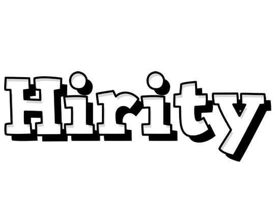 Hirity snowing logo