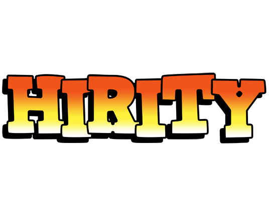 Hirity sunset logo