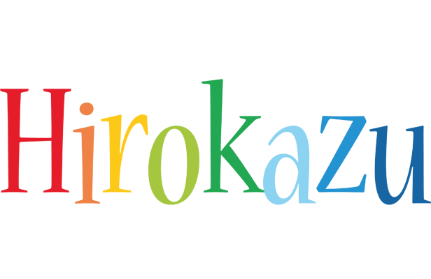 Hirokazu birthday logo