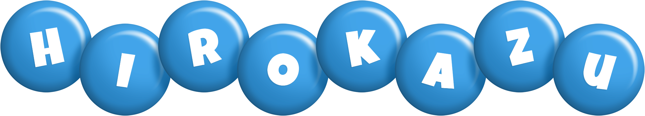 Hirokazu candy-blue logo
