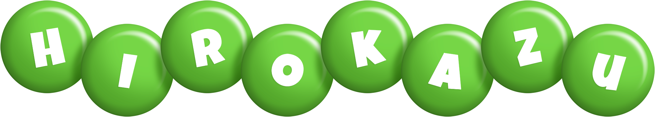 Hirokazu candy-green logo