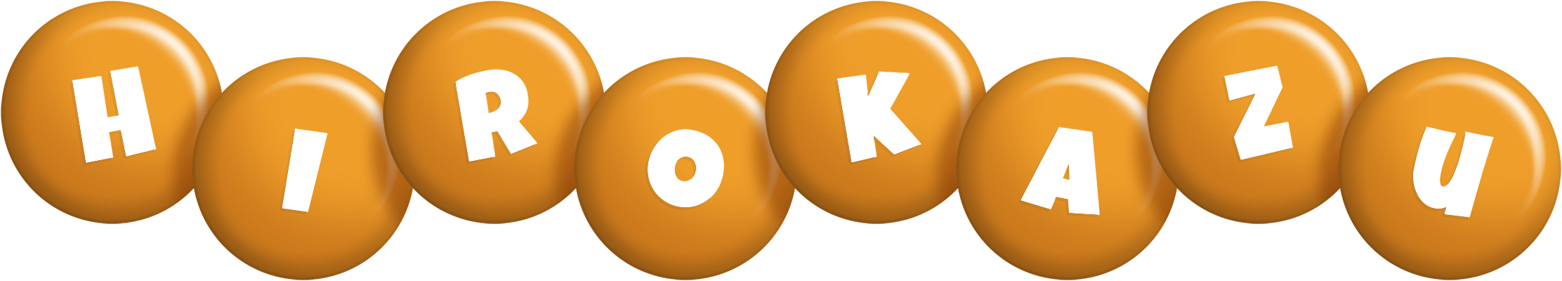 Hirokazu candy-orange logo