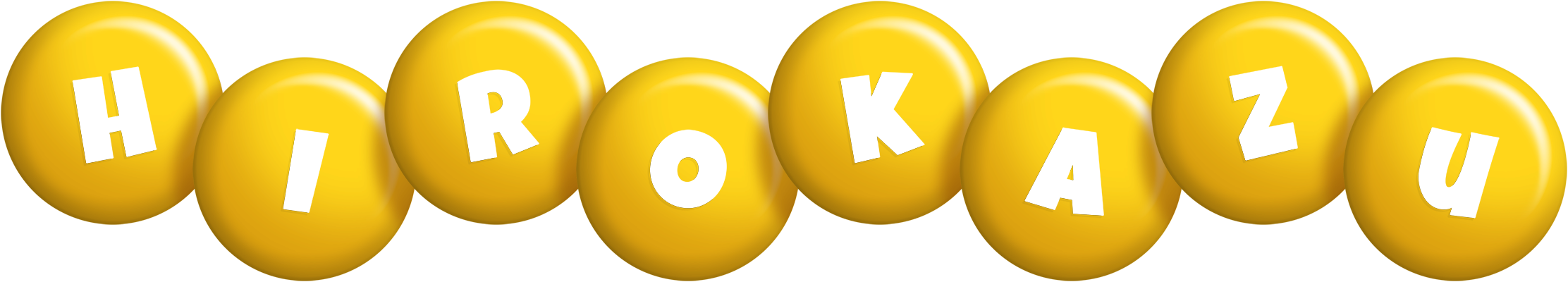 Hirokazu candy-yellow logo