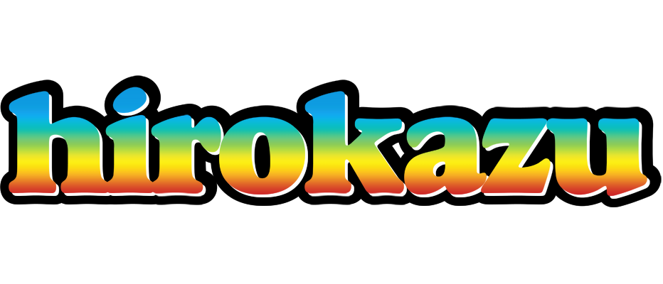 Hirokazu color logo
