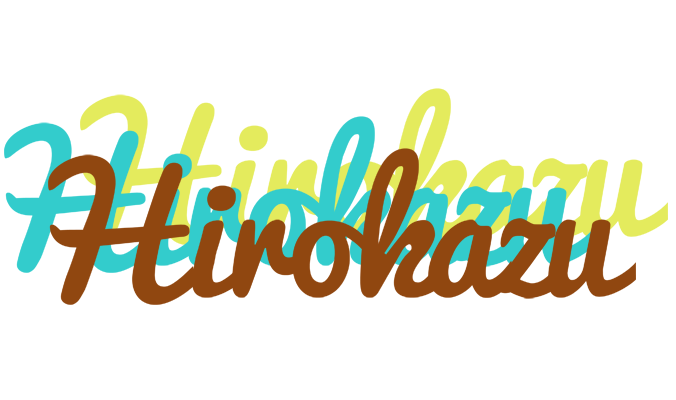 Hirokazu cupcake logo
