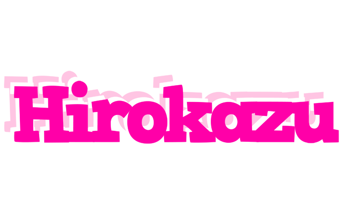 Hirokazu dancing logo