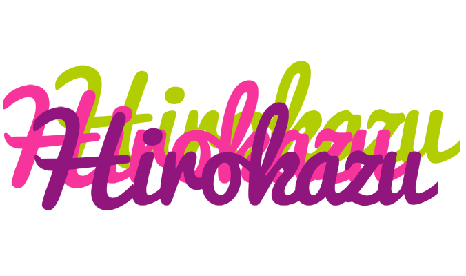 Hirokazu flowers logo