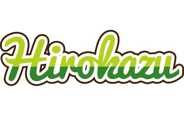 Hirokazu golfing logo