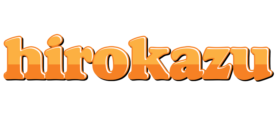 Hirokazu orange logo
