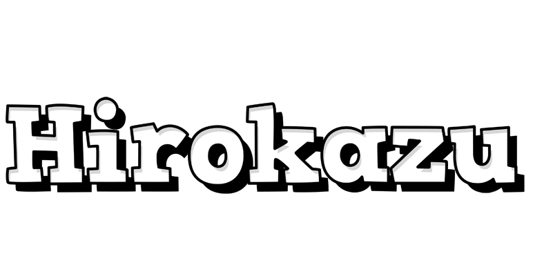 Hirokazu snowing logo