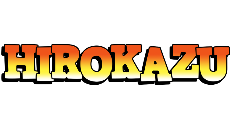 Hirokazu sunset logo