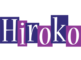 Hiroko autumn logo