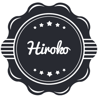 Hiroko badge logo