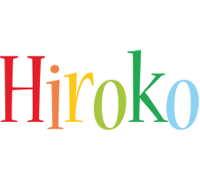 Hiroko birthday logo