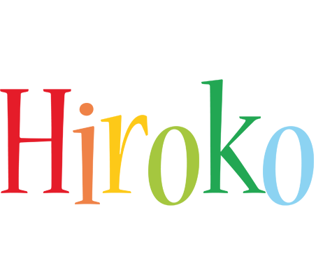 Hiroko birthday logo