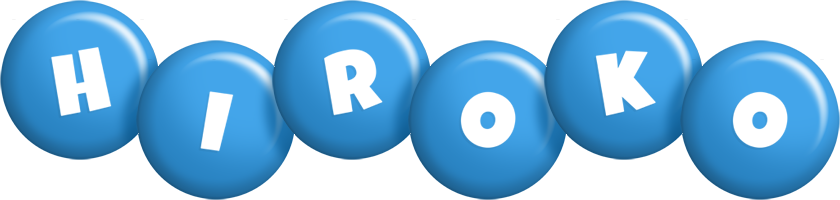 Hiroko candy-blue logo
