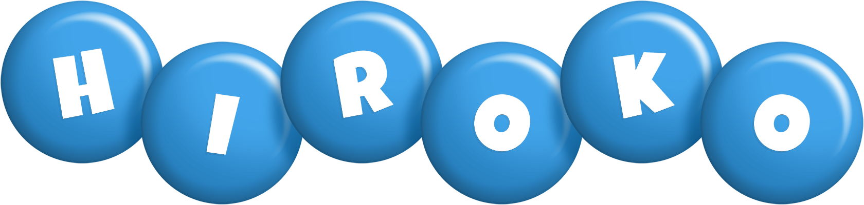 Hiroko candy-blue logo