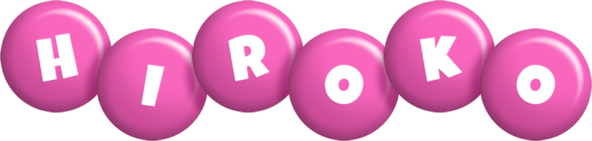 Hiroko candy-pink logo