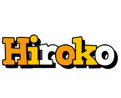 Hiroko cartoon logo