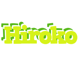 Hiroko citrus logo