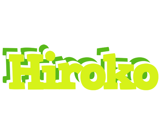 Hiroko citrus logo