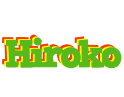Hiroko crocodile logo