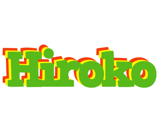 Hiroko crocodile logo