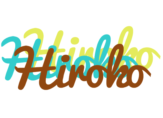 Hiroko cupcake logo
