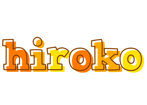 Hiroko desert logo